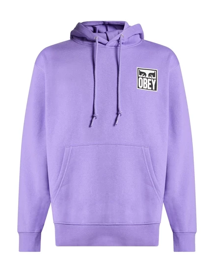 Мужское худи Obey Inseason, фиолетовое