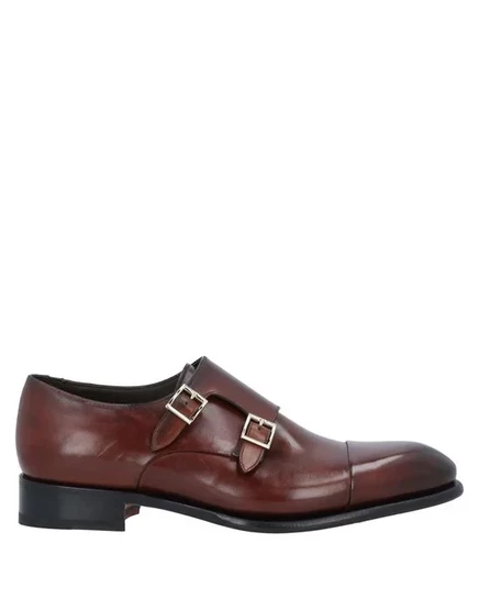 SANTONI Мокасины коричневый