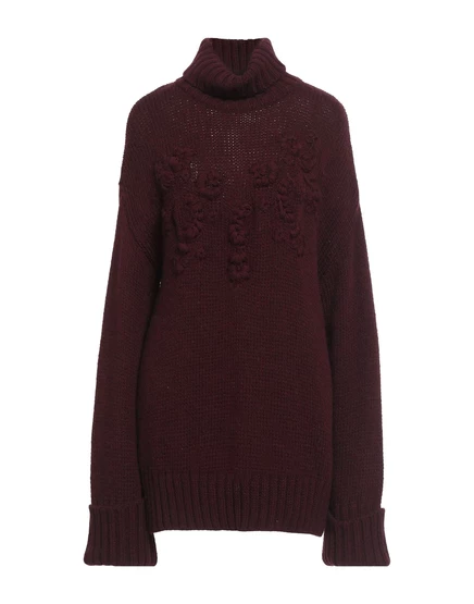 Женская водолазка Marciano by GUESS вязаная, сливовый