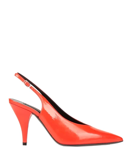 Женские туфли-лодочки Casadei PAPERMAG, томатные