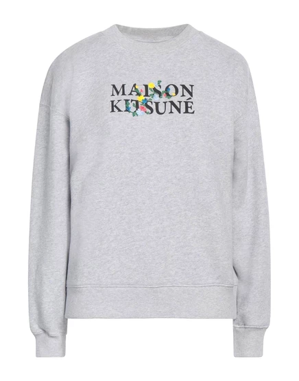 Женский свитшот Maison Kitsuné Papermag, серый