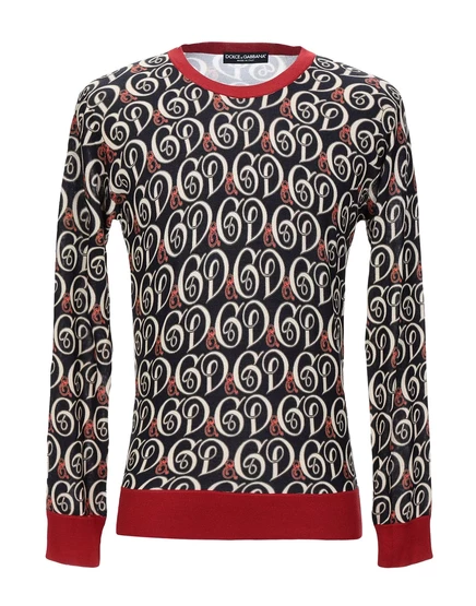 Мужской свитер Dolce & Gabbana CAL07, черный