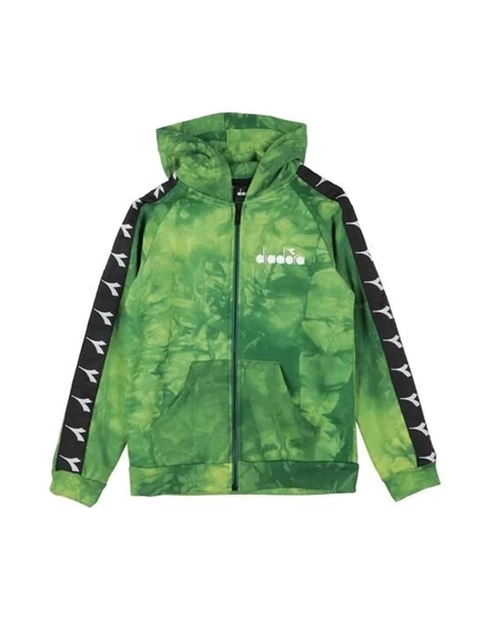 Толстовка Diadora флисовая с капюшоном, зелёная