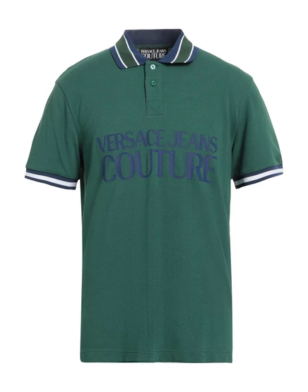 Мужское поло Versace Jeans Couture Lorenz_SP, зеленое