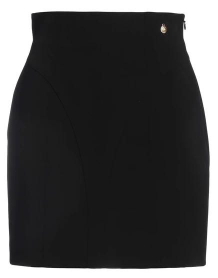 Женская мини-юбка Balmain Lorenz_SP, черная