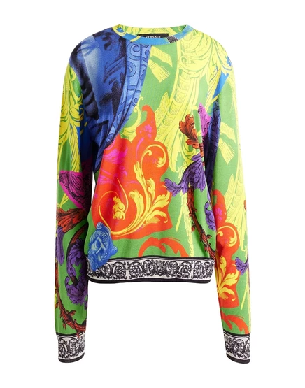 VERSACE Sweaters жёлтый