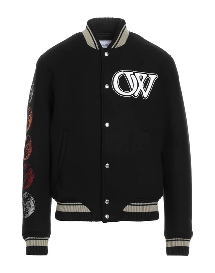 Мужская куртка-бомбер Off-White, черная