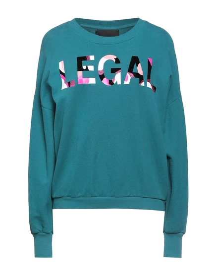 Женский свитшот Brand Unique Wonderwoman, темно-бирюзовый