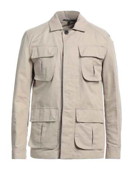 Мужская куртка Belstaff Jadr из льна и хлопка, бежевый