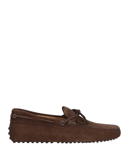 Женские мокасины Tod's, замшевые, шоколадные