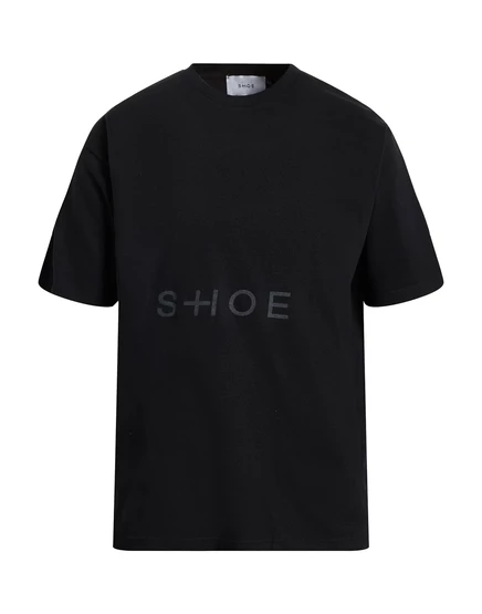 Мужская футболка Shoe Lorenz_SP с логотипом, чёрная