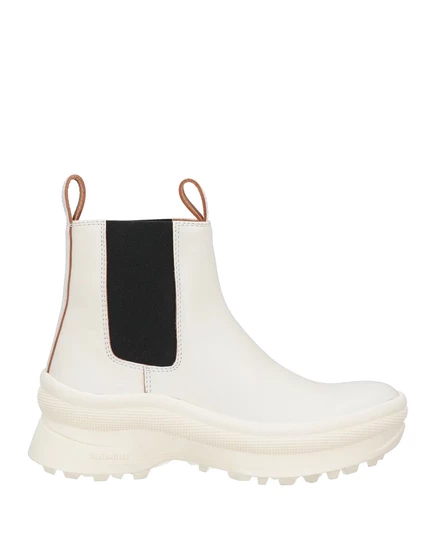 Женские челси Jil Sander Lorenz_SP, кожаные, айвори