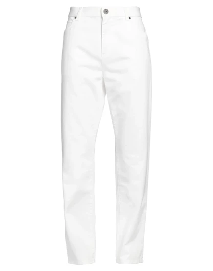 BALMAIN Джинсовые брюки белый