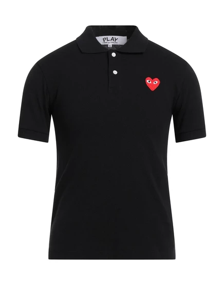 Мужское поло COMME des GARONS PLAY, черное