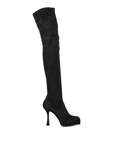 Женские ботфорты Casadei, чёрные