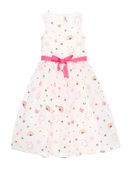 Платье для девочек Simonetta promotion_junior, тюль, белое