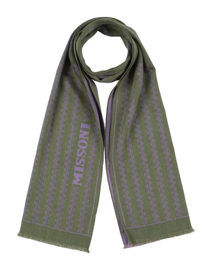 Женский шарф Missoni Lorenz_SP, шерстяной, зеленый
