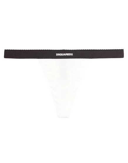 Женские стринги DSquared2 Wonderwoman, молочные