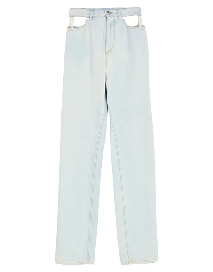 Женские джинсы Maison Margiela Wonderwoman, синие