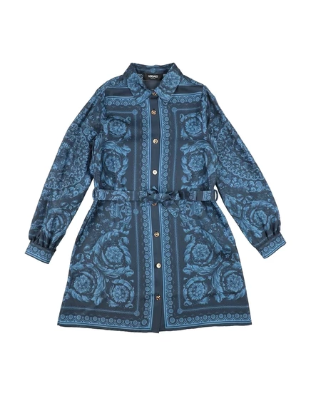 Детское платье Versace Young, темно-синее