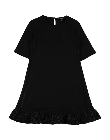 Детское платье Emporio Armani Kids, чёрное