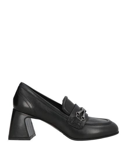 Женские лоферы Pollini Lorenz_SP, кожаные, черные