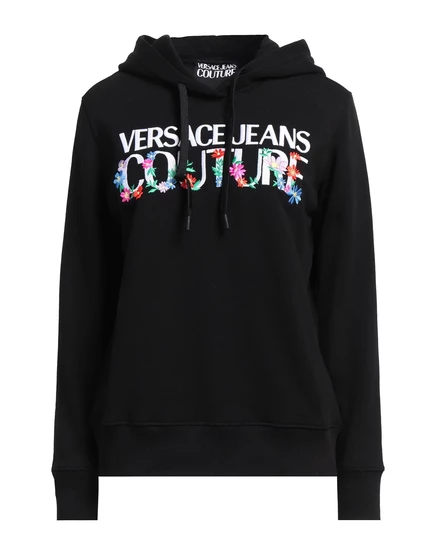 Женское худи Versace Jeans Couture, черное