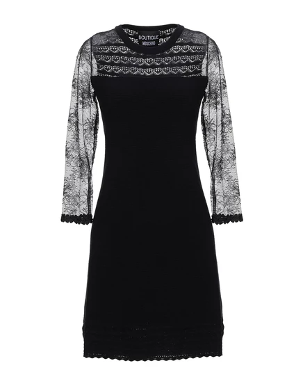 Женское мини-платье Boutique Moschino Hamish, чёрное
