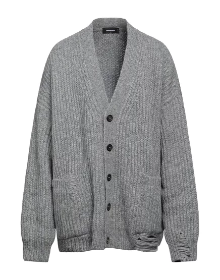 Мужской кардиган DSquared2 Papermag, серый