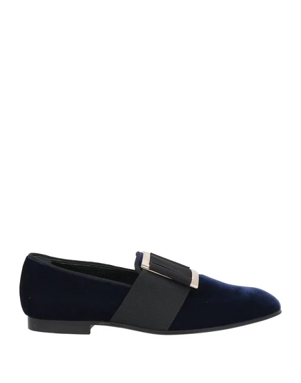 Женские лоферы Roger Vivier Papermag, темно-синие