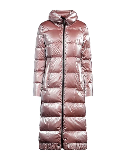 Женский пуховик Peuterey Puffers длинный, античная роза