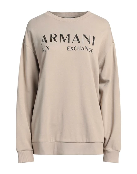 Женский свитшот Armani Exchange Jadr, бежевый