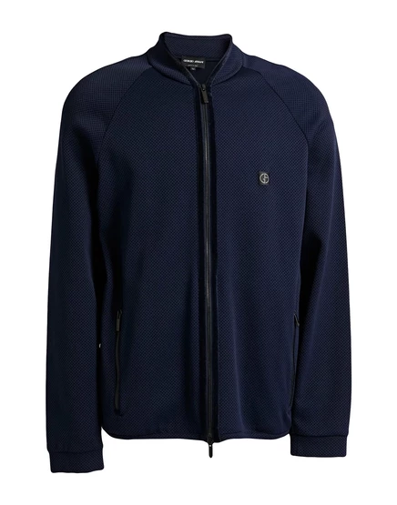 GIORGIO ARMANI Sweatshirts тёмно-синий