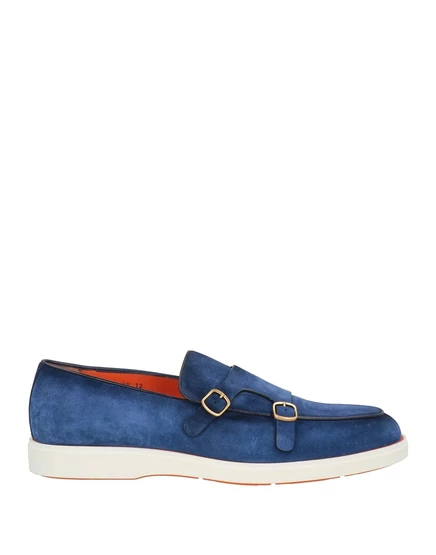 SANTONI Loafers тёмно-синий