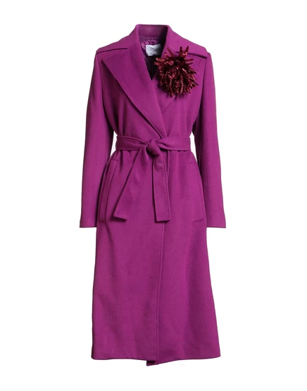 Женское пальто CAFNOIR Coats с поясом, мальва