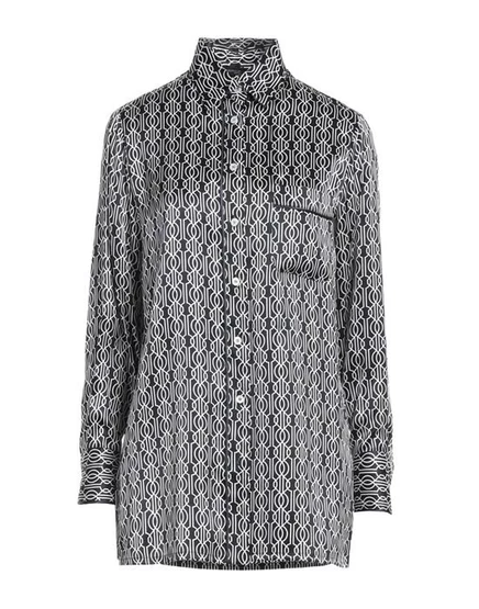 KITON Pубашка иссиня-чёрный