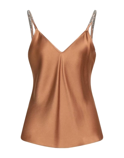 Женский топ Max Mara Studio WONDERWOMAN, верблюжий