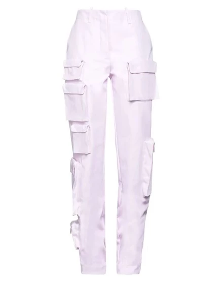 Женские брюки-карго Off-White, сиреневые