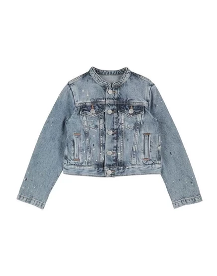 Женская джинсовая куртка MM6 MAISON MARGIELA, синяя