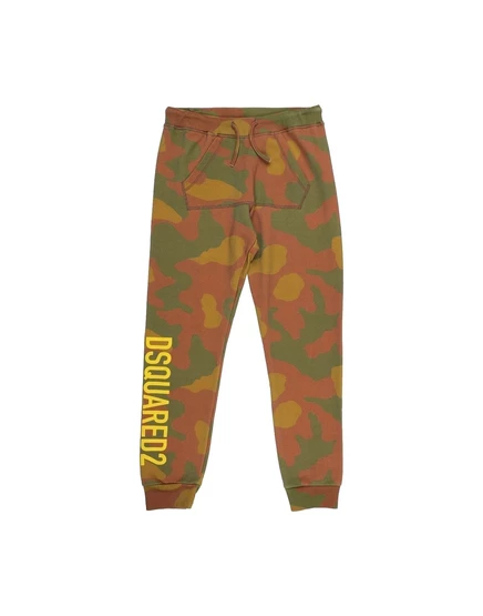 Детские спортивные брюки DSquared2, хаки