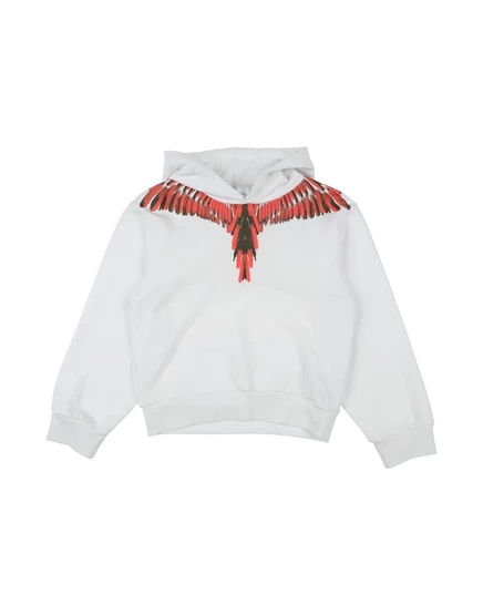 Мужское худи Marcelo Burlon Junior, белое