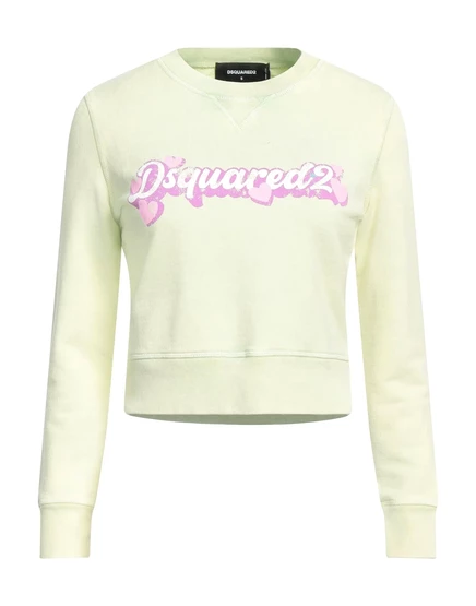 Женский свитшот DSquared2 PAPERMAG, светло-зеленый