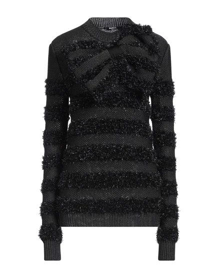 Женский свитер Balmain PAPERMAG, черный
