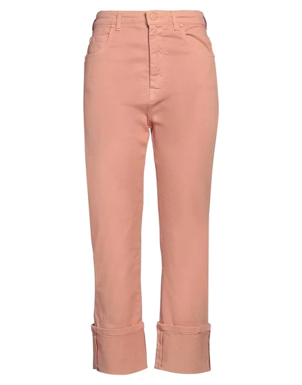 Женские джинсы Max Mara Wonderwoman, прямые, пудровые