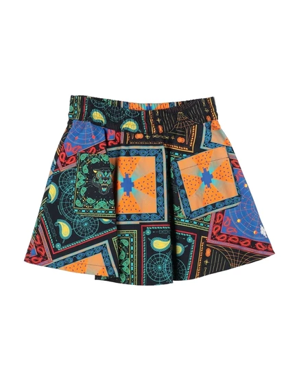Детская юбка Marcelo Burlon, темно-синяя