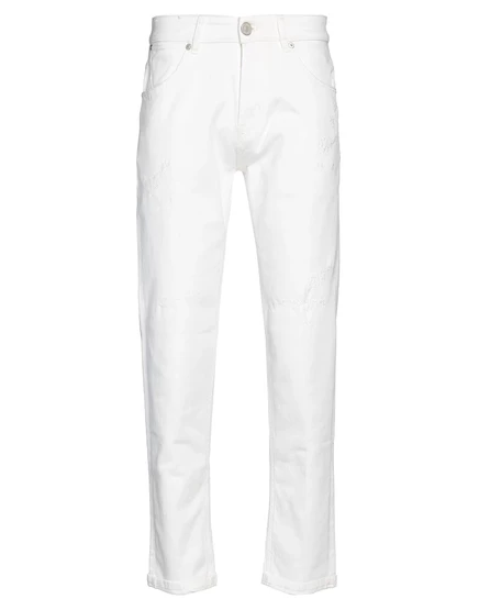 Мужские прямые джинсы PT TORINO Jeans, белые