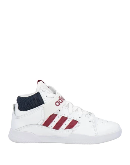 Мужские кеды Adidas Vrx Mid J, кожаные, белые