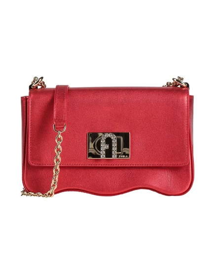 Женская сумка через плечо Furla WONDERWOMAN, красная