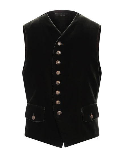 GIORGIO ARMANI Tailored Vests тёмно-зелёный