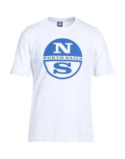 Футболка North Sails с логотипом, белая
